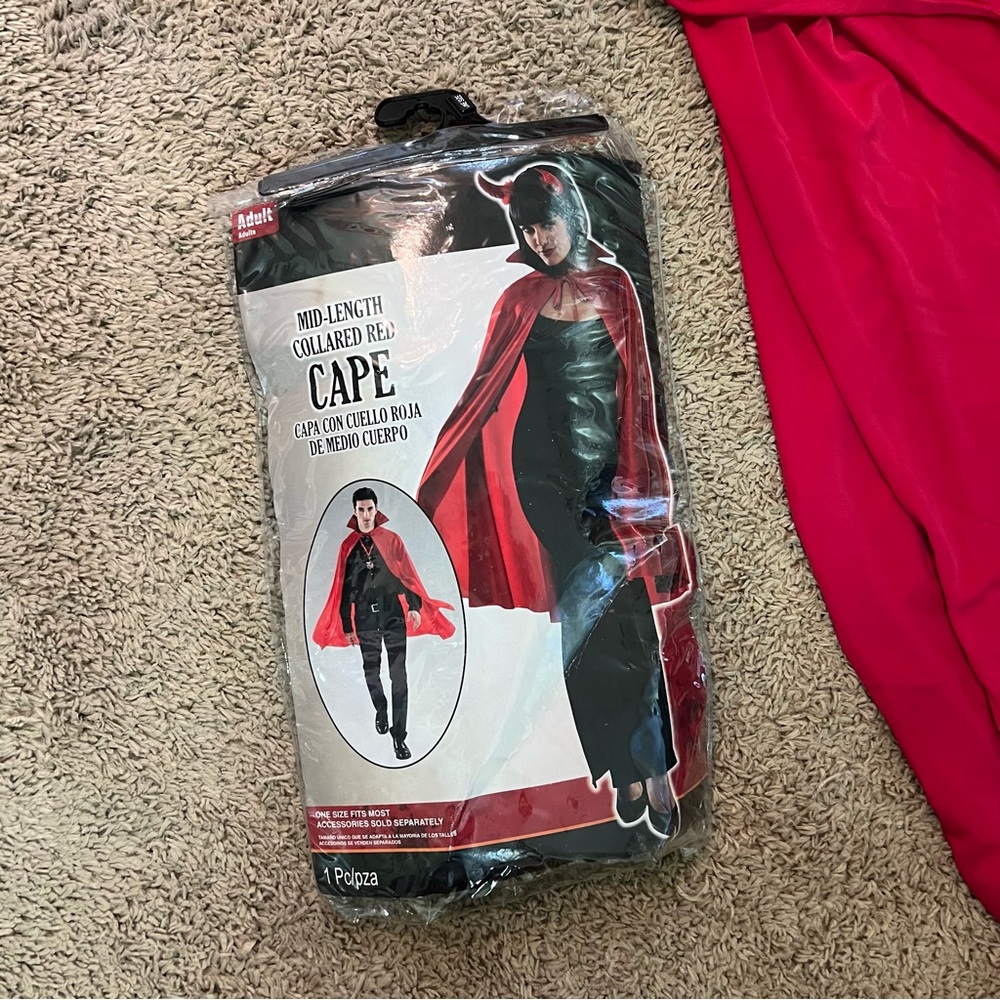 Adult red cape